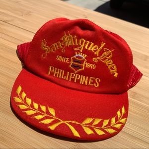 San Miguel Beer Red Trucker Hat (Philippines)